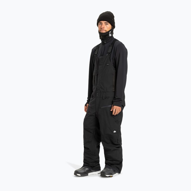Vyriškos snieglenčių kelnės Quiksilver Paramo Stretch 20K Bib true black 3