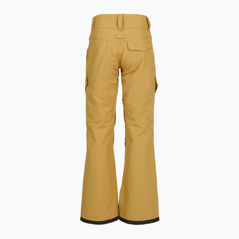 Vaikiškos slidinėjimo kelnės DC Nonchalant mustard gold 7