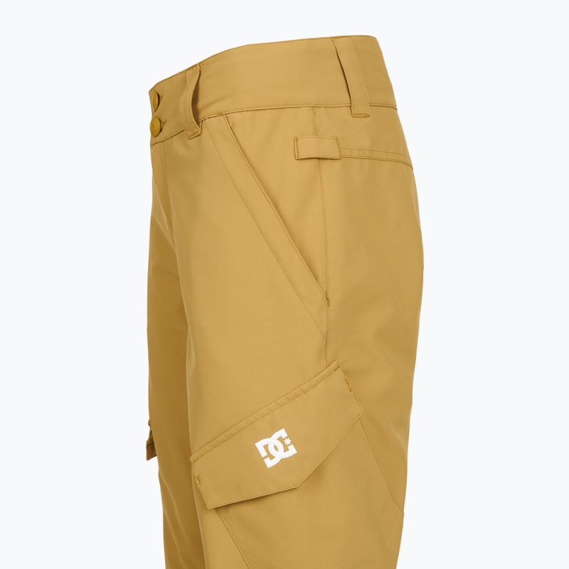 Vaikiškos slidinėjimo kelnės DC Nonchalant mustard gold 8