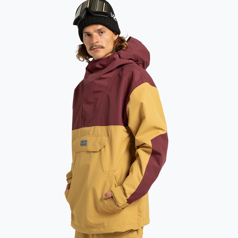 Vyriška snieglentės striukė DC 43 Anorak mustard gold 4
