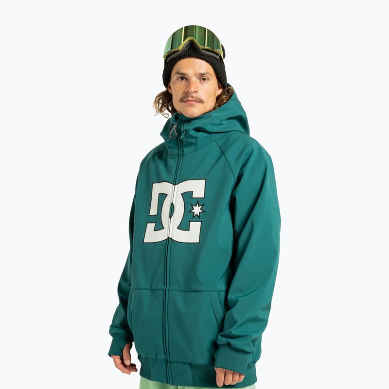 Vyriška snieglentės striukė DC Spectrum Softshell deep teal 2