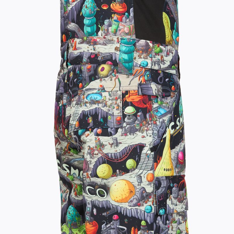Vaikiškos slidinėjimo kelnės DC Roadblock Youth Bib outer world black 6
