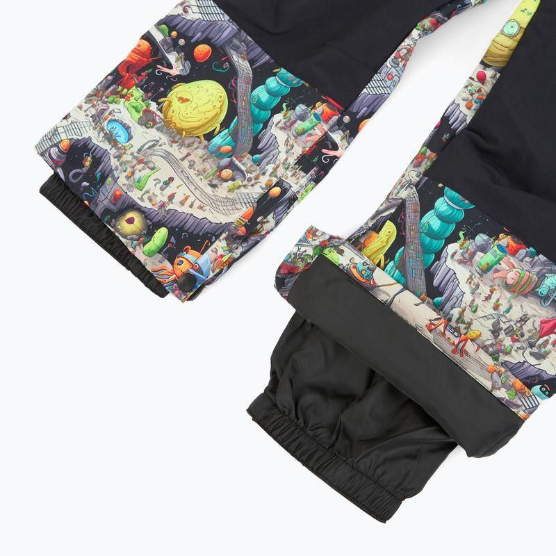 Vaikiškos slidinėjimo kelnės DC Roadblock Youth Bib outer world black 7