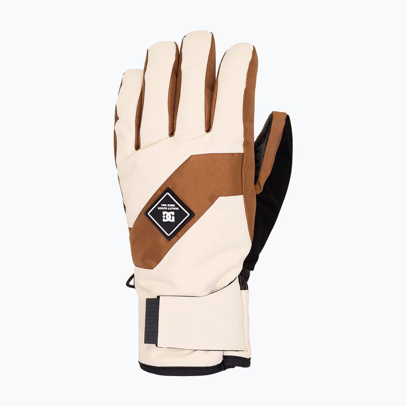 Vyriškos snieglenčių pirštinės DC Franchise oatmeal 2