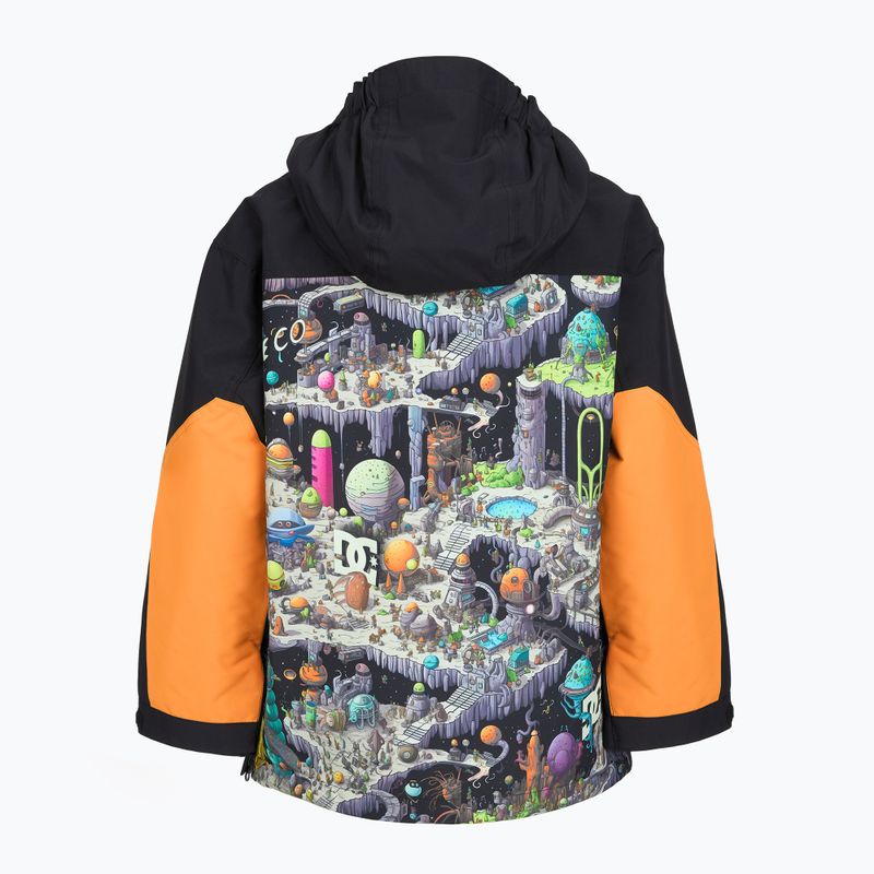 Vaikiška snieglenčių striukė DC 43 Youth Anorak outer world black 2