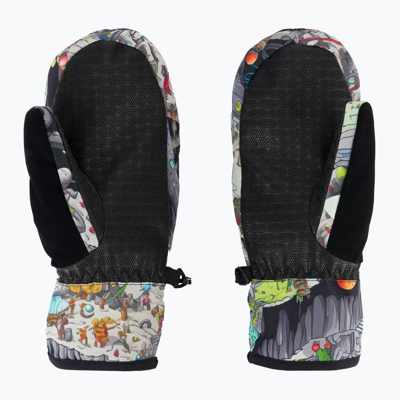 Vyriškos snieglenčių pirštinės DC Franchise Outer World Black 3