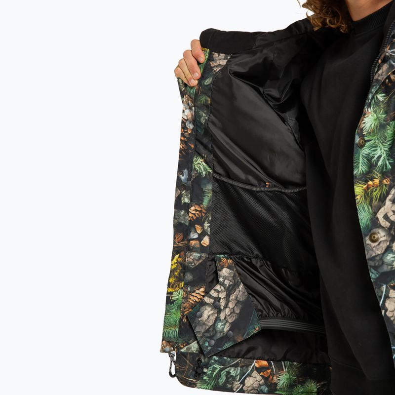 Vyriška snieglenčių striukė DC Tundra pine photo camo 7