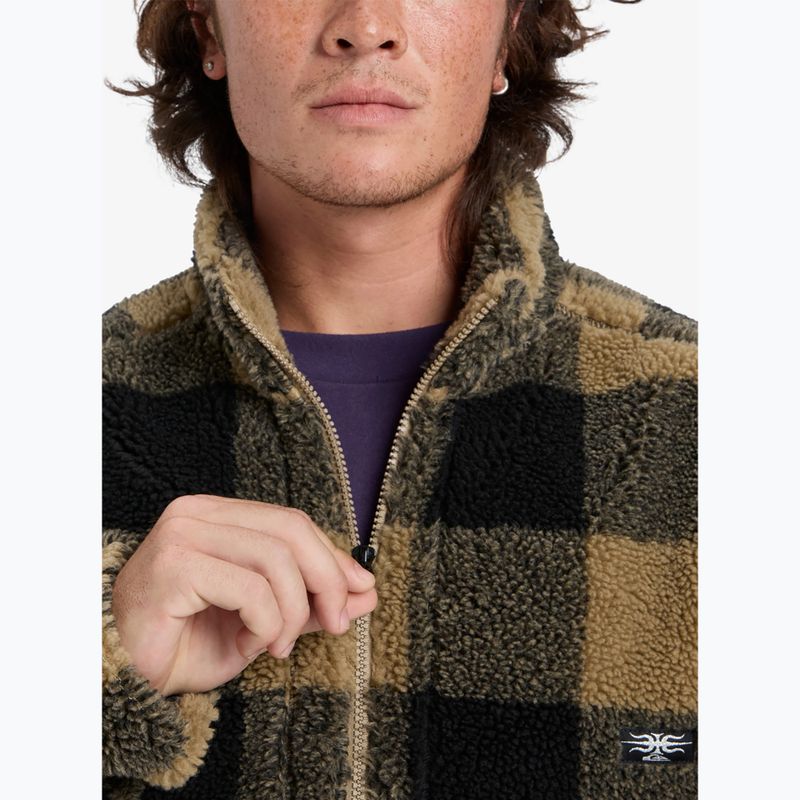 Vyriškas snieglenčių džemperis Quiksilver Mercury Woodlands Sherpa Woodlands Elmwood 5