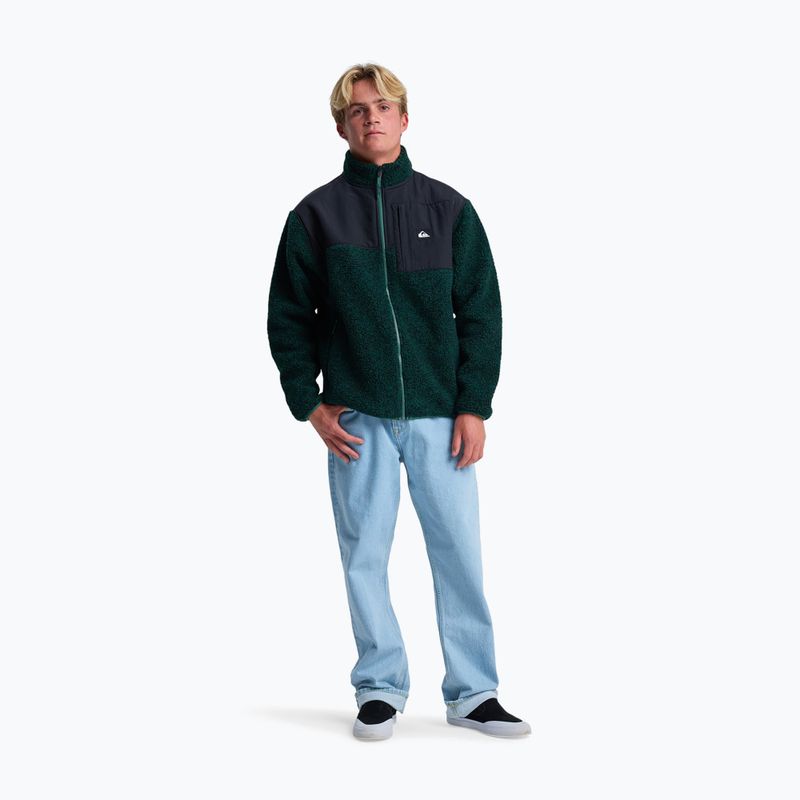 Vyriškas flisinis džemperis Quiksilver Sallow Water Full Zip Indian Ink Heather 2