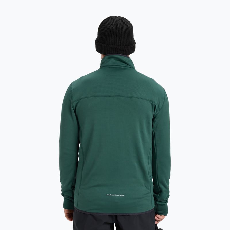 Vyriškas snieglenčių džemperis Quiksilver Steep Point Full Zip Fleece trekking green 3