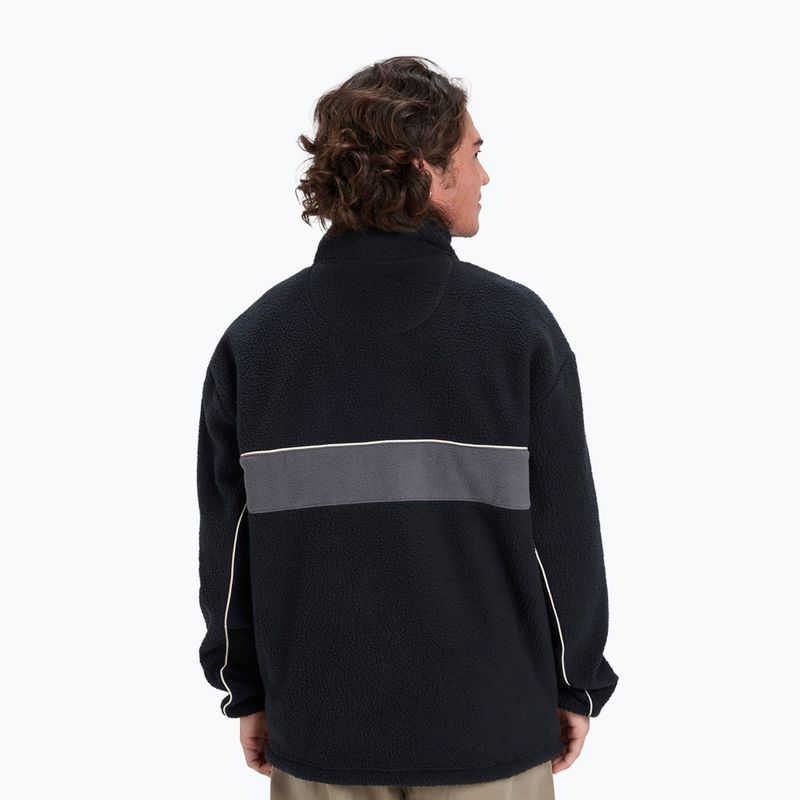 Vyriškas snieglenčių džemperis Quiksilver Omni Sherpa Half Zip black 3