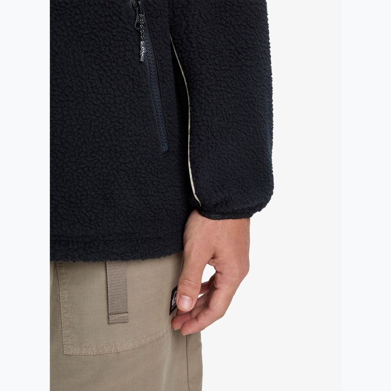 Vyriškas snieglenčių džemperis Quiksilver Omni Sherpa Half Zip black 6