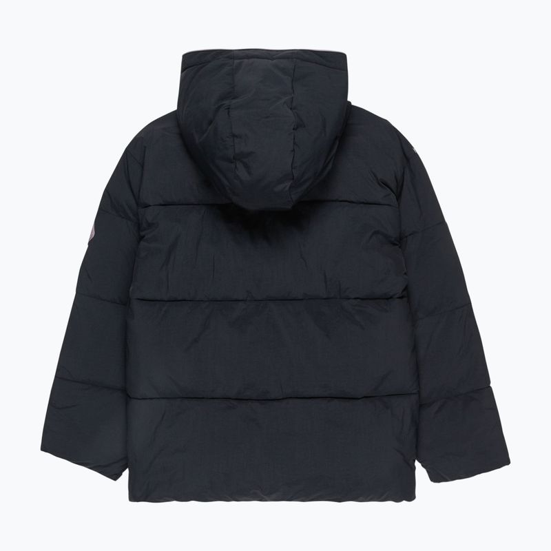 Vaikiška sniego lenktynių striukė ROXY Groovy Baby Puffer anthracite 2