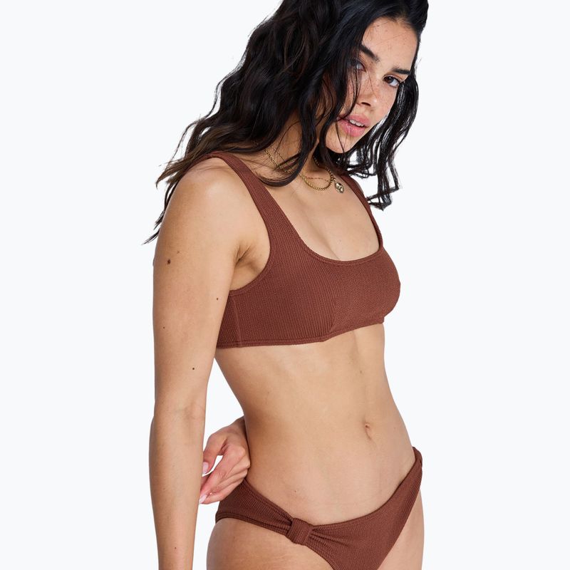 Maudymosi kostiumėlio viršus ROXY Sunshine Bralette cappuccino 4