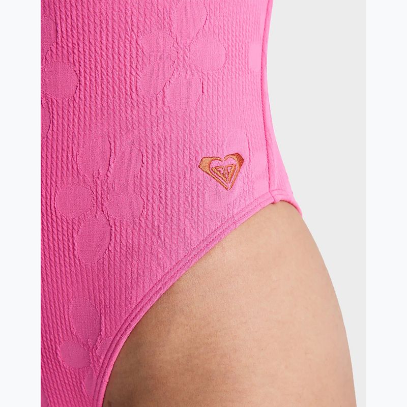 Vientisas moteriškas maudymosi kostiumėlis ROXY Paradise HI sangria sunset 7