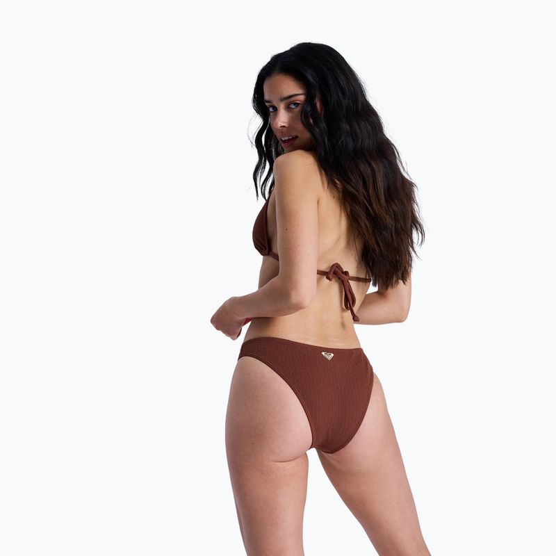 Maudymosi kostiumėlio apatinė dalis ROXY Sunshine Moderate Bikini cappuccino 3