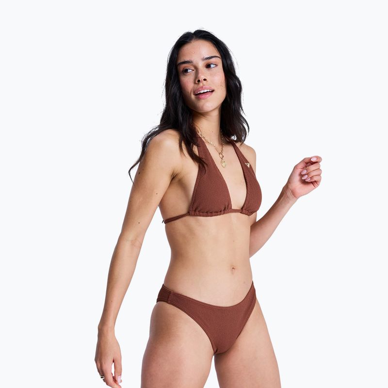 Maudymosi kostiumėlio apatinė dalis ROXY Sunshine Moderate Bikini cappuccino 6