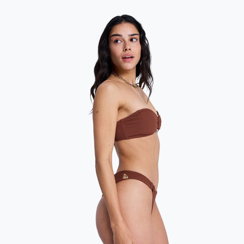 Maudymosi kostiumėlio viršus ROXY Sunshine Bandeau cappuccino 5