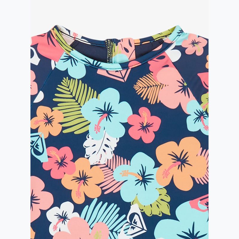 Vaikiškas vientisas maudymosi kostiumėlis ROXY Morning Flower Onesie mood indigo morning flowers 3