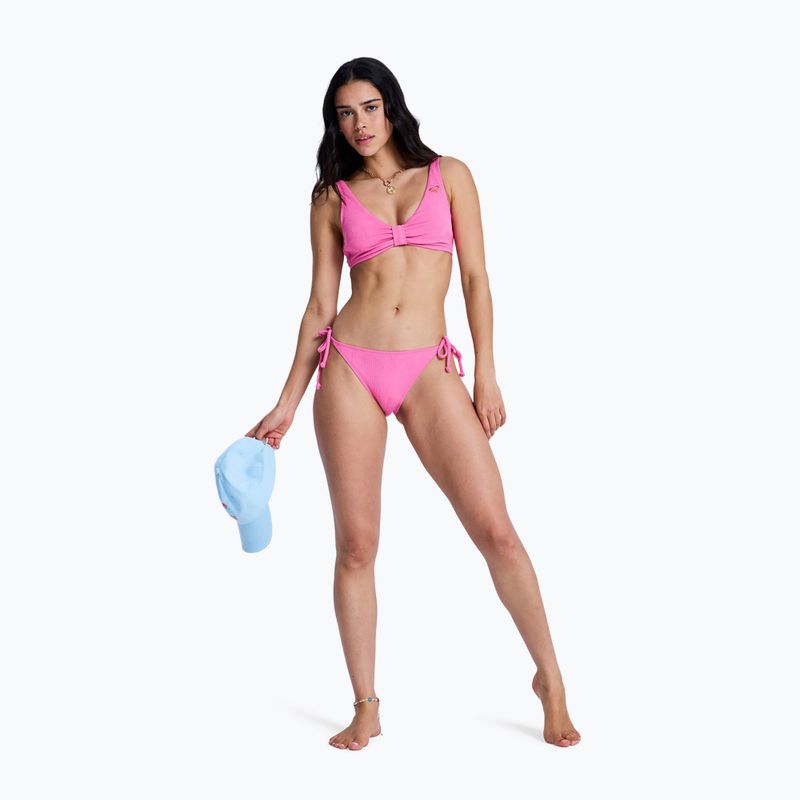 Maudymosi kostiumėlio apatinė dalis ROXY Paradise Tie Side Moderate sangria sunset 3
