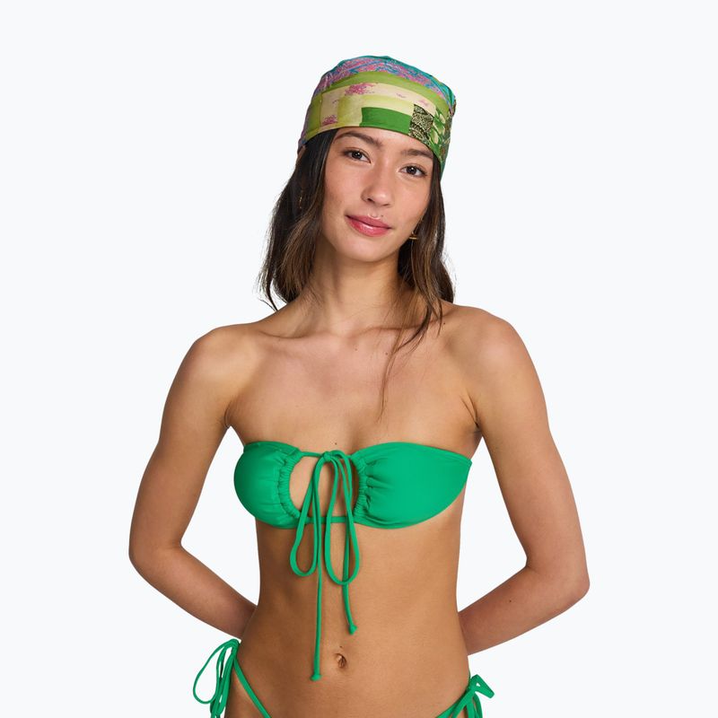 Maudymosi kostiumėlio viršus Billabong Sol Searcher Multi Triangle summer green 6