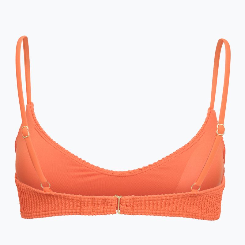 Maudymosi kostiumėlio viršus Billabong Summer High V Bralette fushion orange 2