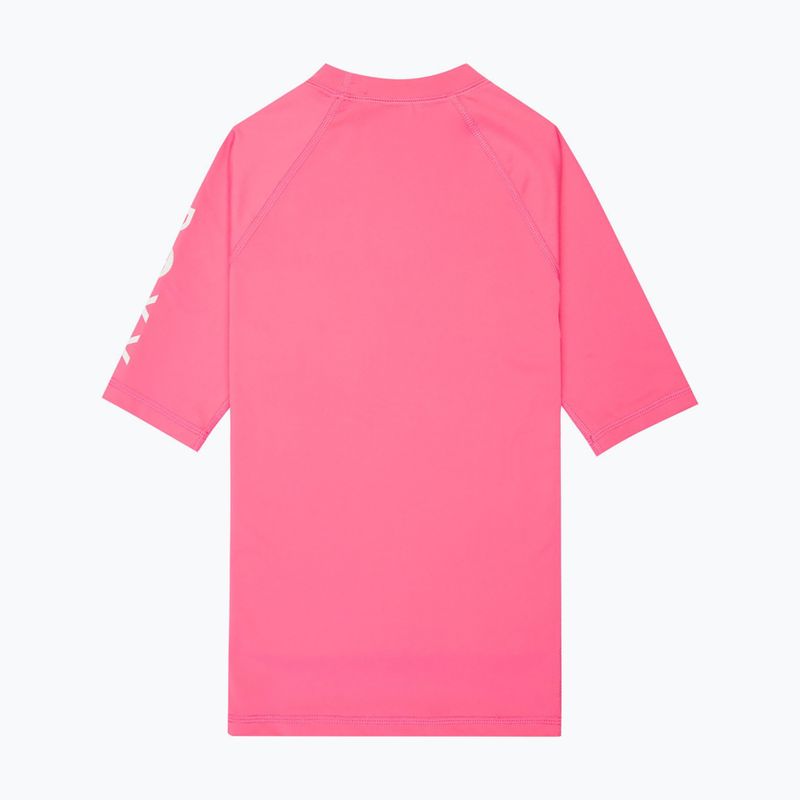 Vaikiški plaukimo marškinėliai ROXY Whole Hearted sangria sunset 2