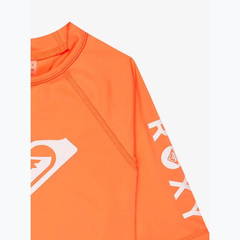 Vaikiški plaukimo marškinėliai ROXY Whole Hearted camellia 3