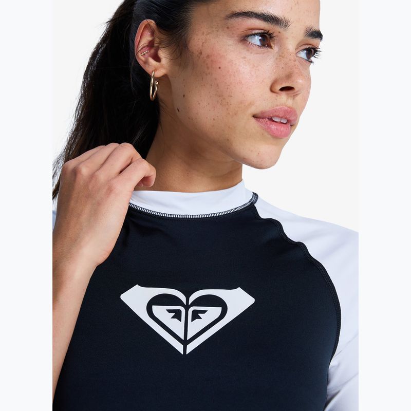 Moteriški plaukimo marškinėliai ROXY The Retro Essentials anthracite 6