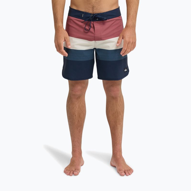 Vyriški maudymosi šortai Quiksilver Surfsilk Scallop 18" dark navy tijuana 3