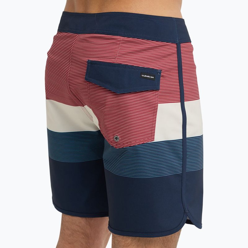Vyriški maudymosi šortai Quiksilver Surfsilk Scallop 18" dark navy tijuana 8