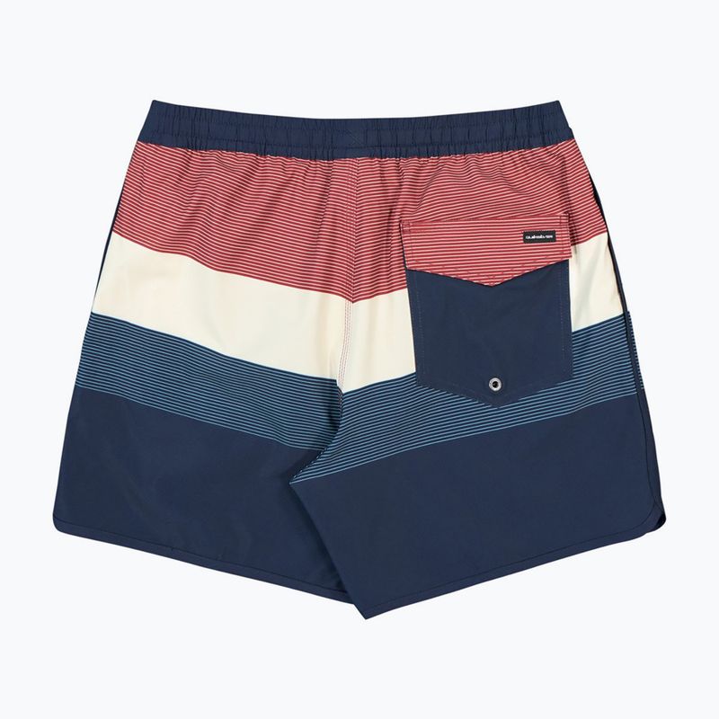 Vyriški maudymosi šortai Quiksilver Stretch Scallop Volley 16" Dark Navy Tijuana 2