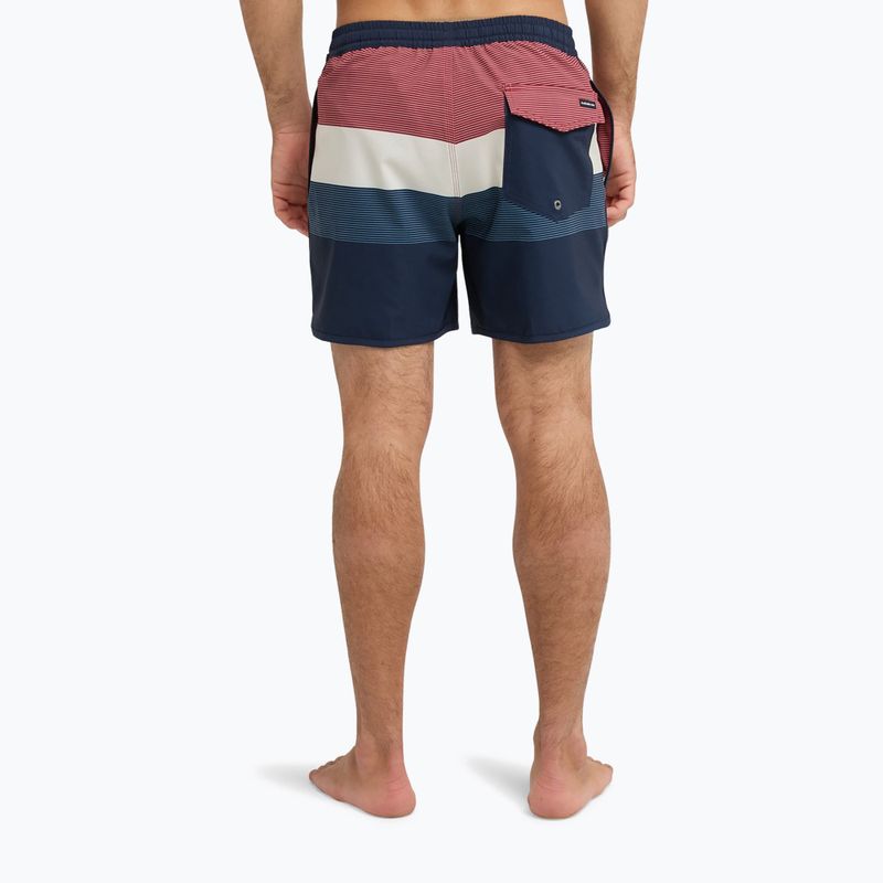 Vyriški maudymosi šortai Quiksilver Stretch Scallop Volley 16" Dark Navy Tijuana 5