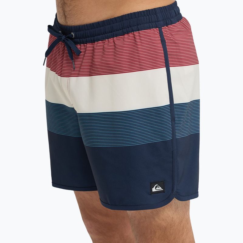 Vyriški maudymosi šortai Quiksilver Stretch Scallop Volley 16" Dark Navy Tijuana 7