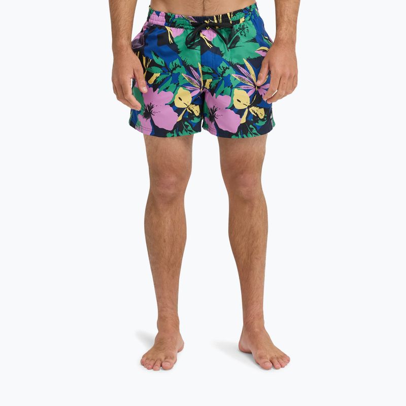 Vyriški maudymosi šortai Quiksilver Everyday Printed Volley 15" dark navy interact floral 3