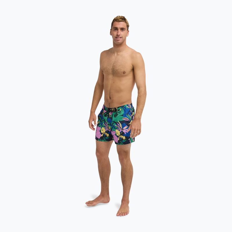 Vyriški maudymosi šortai Quiksilver Everyday Printed Volley 15" dark navy interact floral 4