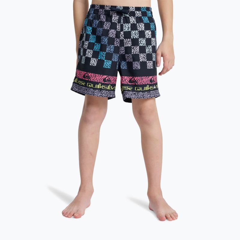 Vaikiški maudymosi šortai Quiksilver Everyday Printed Volley 14" dark navy next gen 3