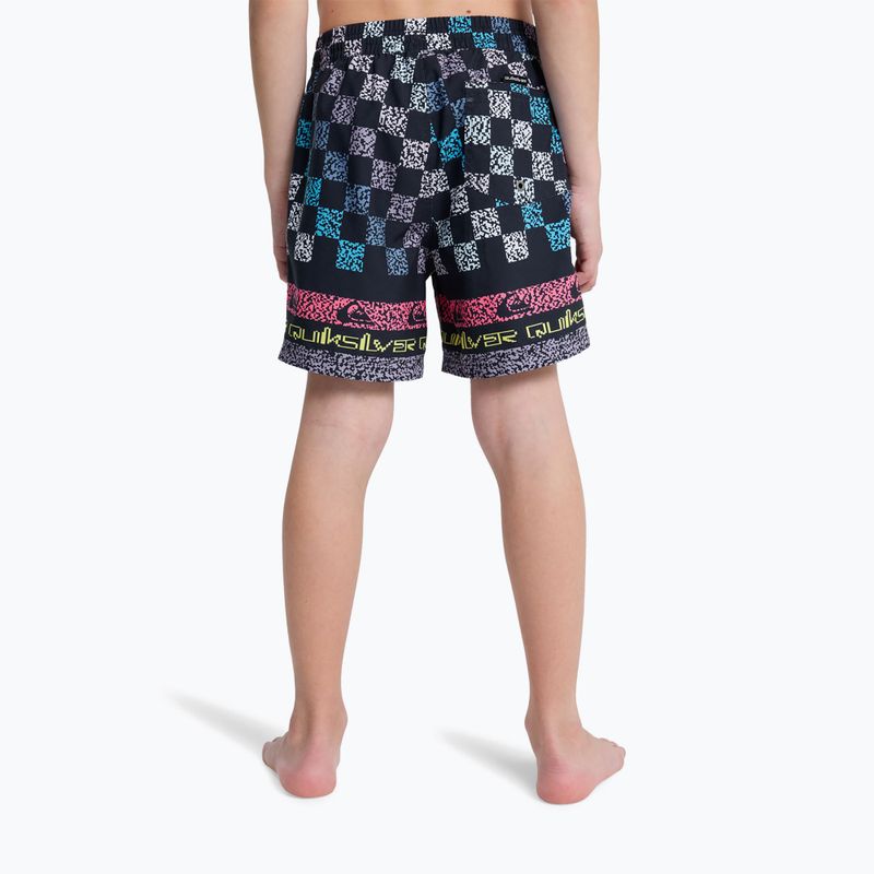 Vaikiški maudymosi šortai Quiksilver Everyday Printed Volley 14" dark navy next gen 4