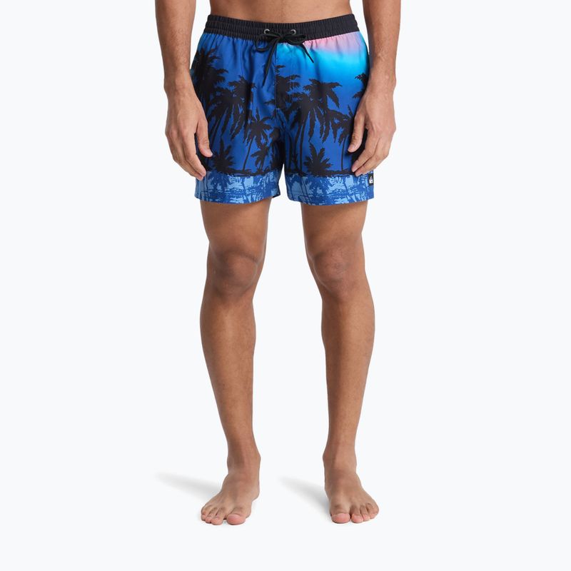 Vyriški maudymosi šortai Quiksilver Everyday Printed Volley 15" Monaco Blue Thermotropics 3