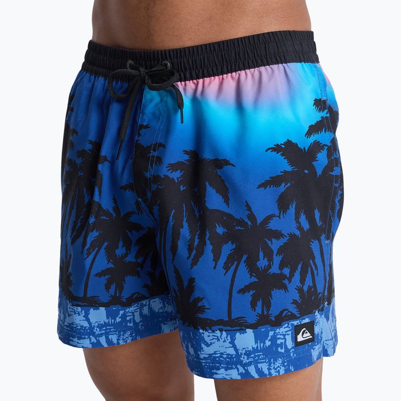 Vyriški maudymosi šortai Quiksilver Everyday Printed Volley 15" Monaco Blue Thermotropics 7