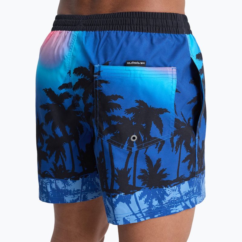 Vyriški maudymosi šortai Quiksilver Everyday Printed Volley 15" Monaco Blue Thermotropics 8