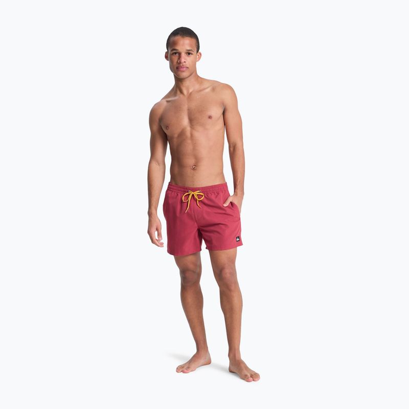 Vyriški maudymosi šortai Quiksilver Everyday Solid Volley 15" burnt russet 4