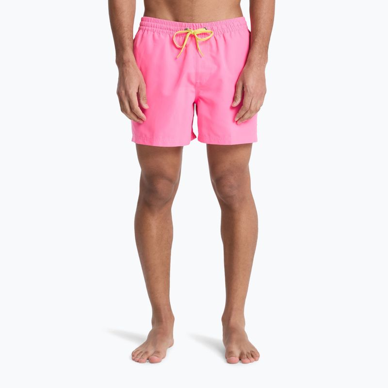 Vyriški maudymosi šortai Quiksilver Everyday Solid Volley 15" pink lemonade 3