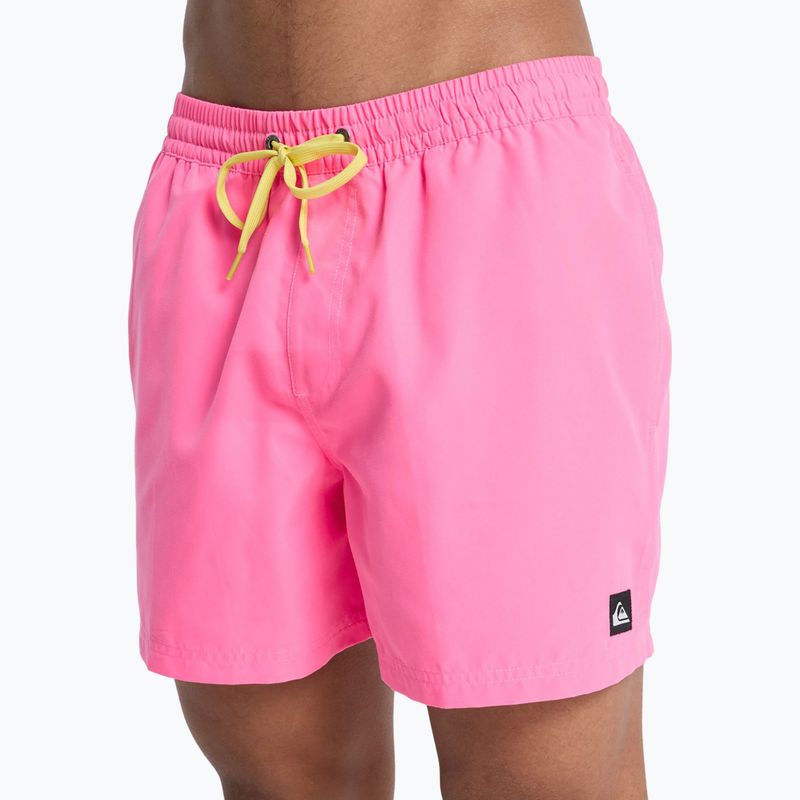 Vyriški maudymosi šortai Quiksilver Everyday Solid Volley 15" pink lemonade 7