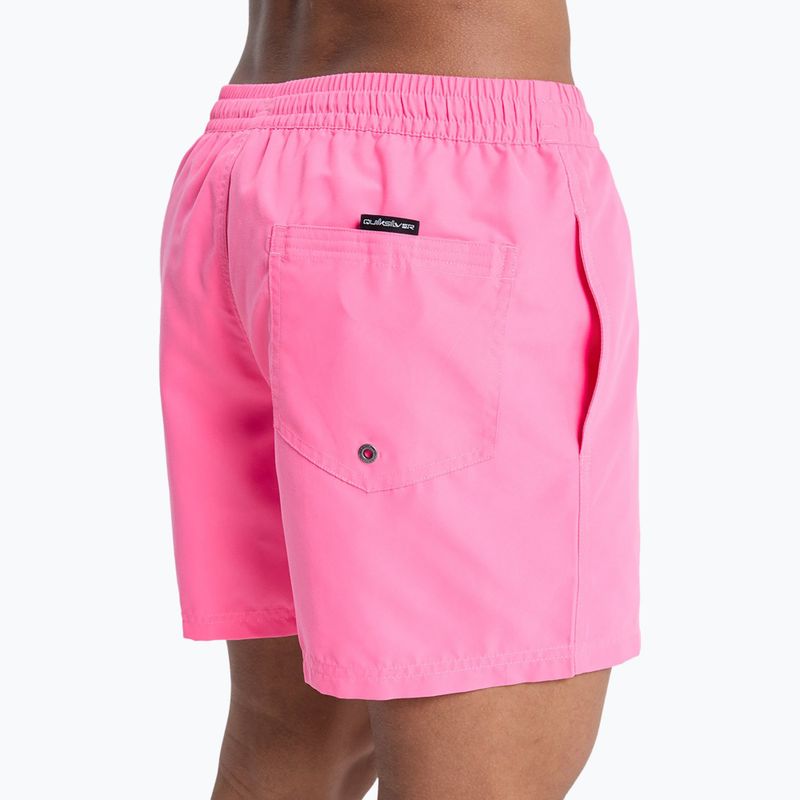 Vyriški maudymosi šortai Quiksilver Everyday Solid Volley 15" pink lemonade 8