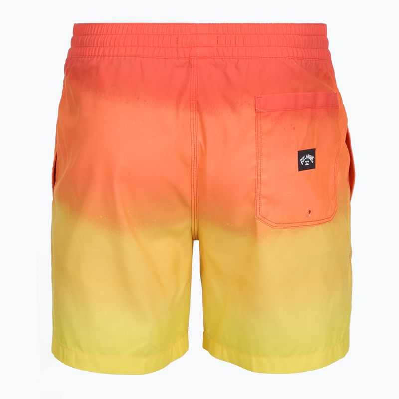 Vyriški maudymosi šortai Billabong All Day Fade Layback retro yellow 8