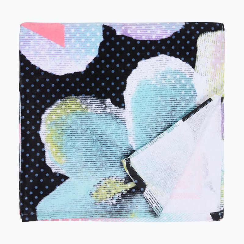 Paplūdimio rankšluostis ROXY Into The Sun anthracite im fleur real 4