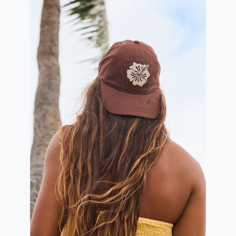 Moteriška kepurė su snapeliu ROXY Live Forever cappuccino 7