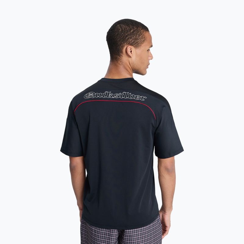 Vyriški plaukimo marškinėliai Quiksilver Mercury Americana Surf black 2