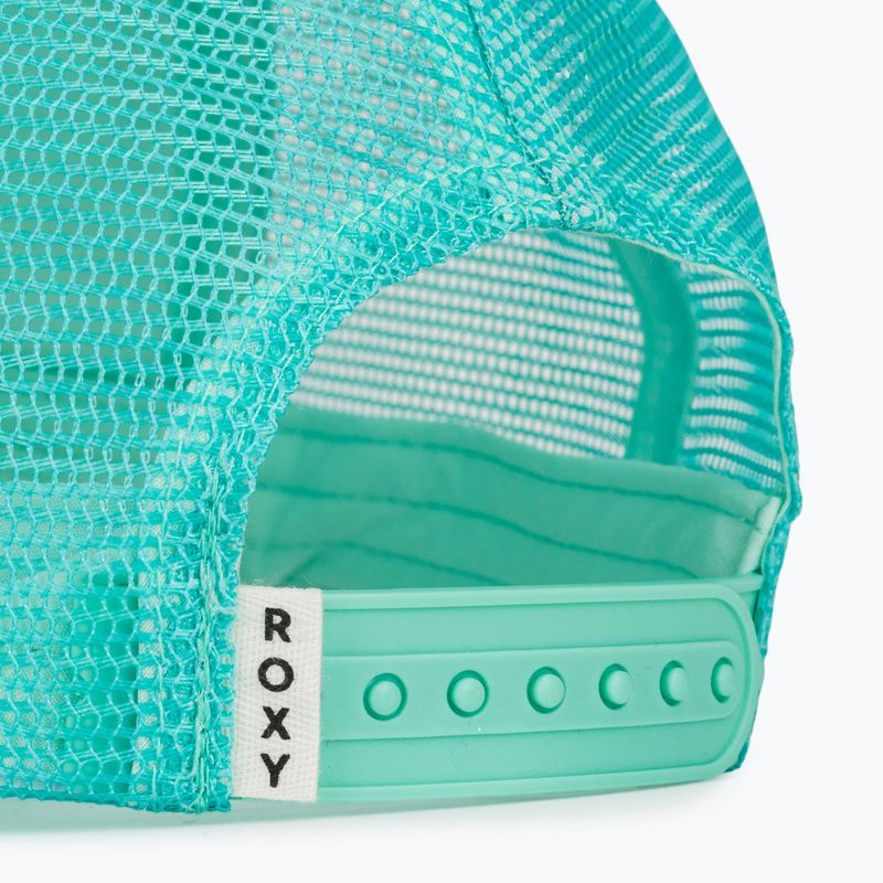 Moteriška kepurė su snapeliu ROXY Beautiful Morning oil green wildside paisley 4
